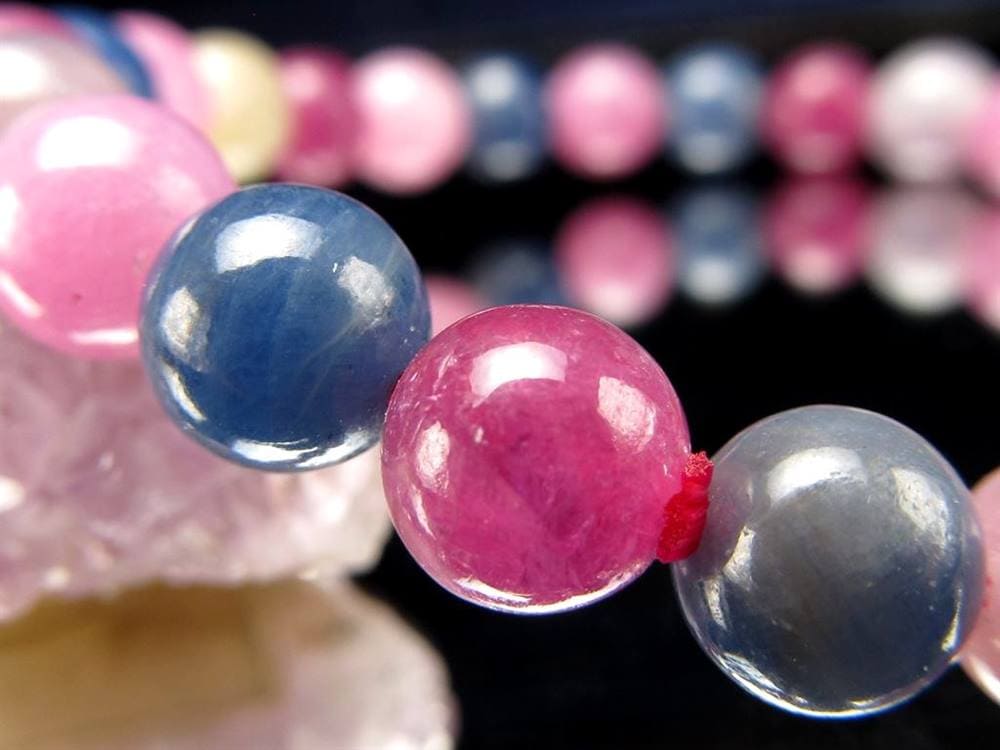 コランダム サファイア ブレスレット ルビー 宝石