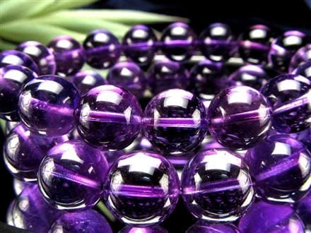 アメジスト 紫水晶 ブレスレット ウルグアイ 誕生石