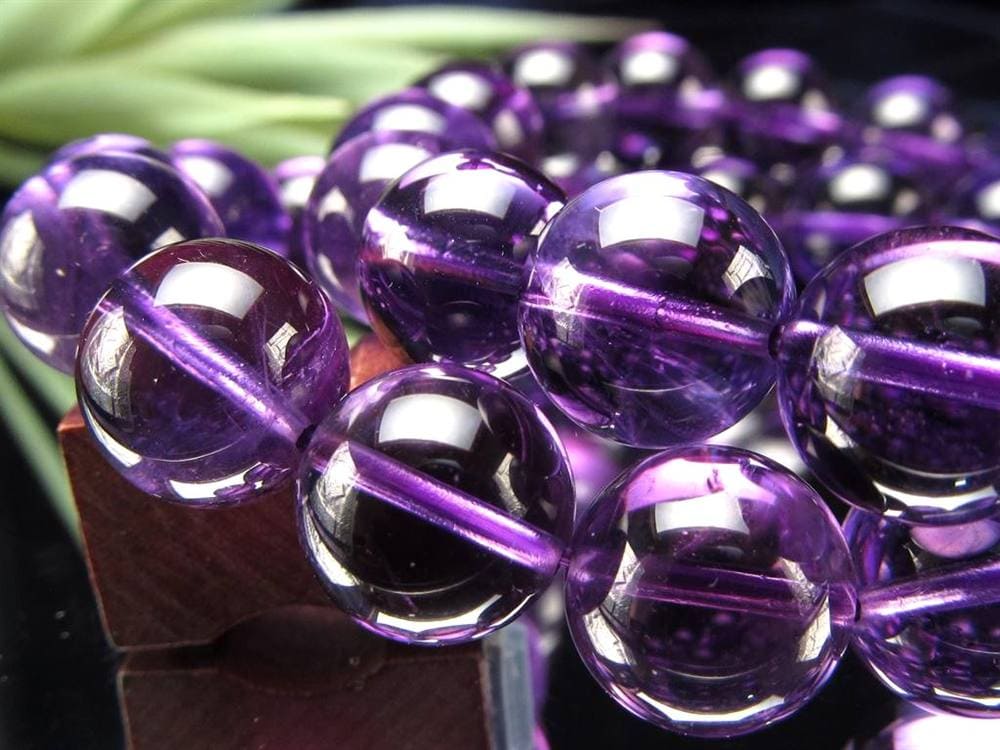 アメジスト 紫水晶 ブレスレット ウルグアイ 誕生石