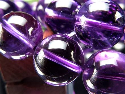 アメジスト 紫水晶 ブレスレット ウルグアイ 誕生石