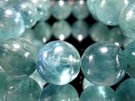 グリーン カイヤナイト 藍晶石 ブレスレット ケニア産