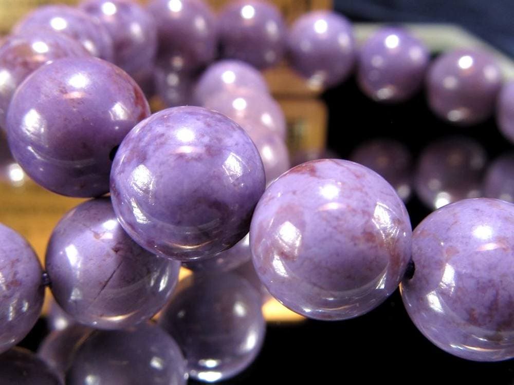 ジェイド ラベンダージェイド 翡翠 ブレスレット トルコ翡翠