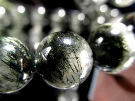 グリーンルチルクォーツ ブレスレット ルチル 天然石 パワーストーン