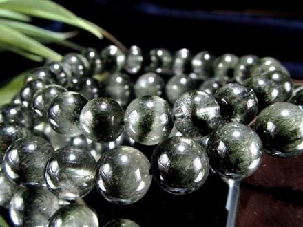 グリーンルチルクォーツ ブレスレット ルチル 天然石 パワーストーン