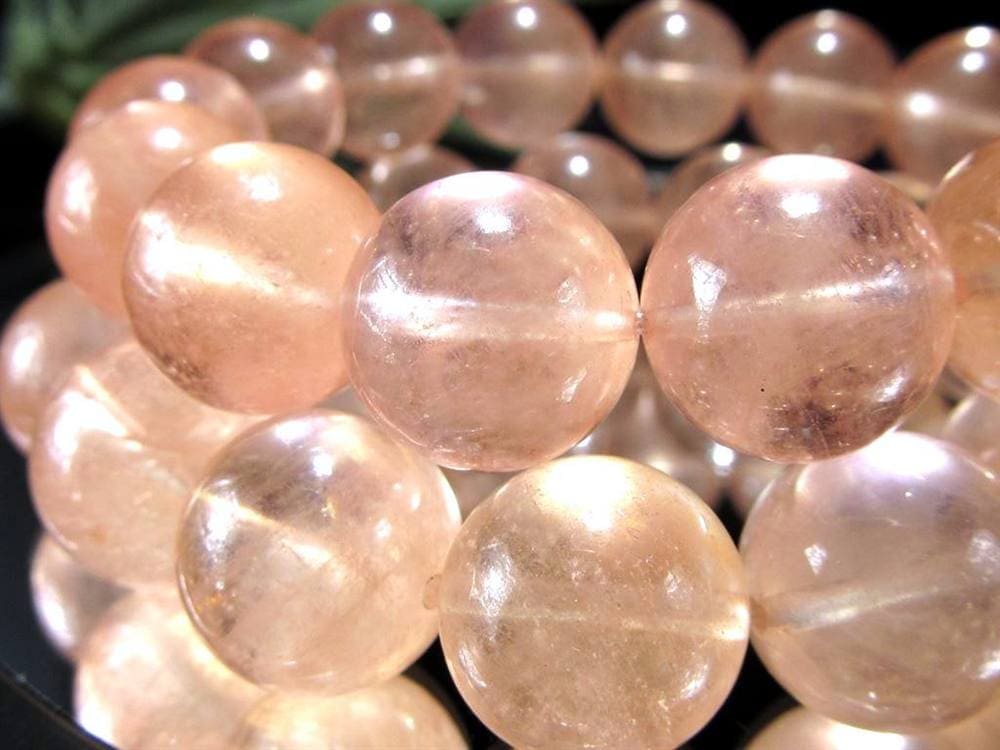 モルガナイト ピンクアクアマリン ブレスレット モルガン石 透明