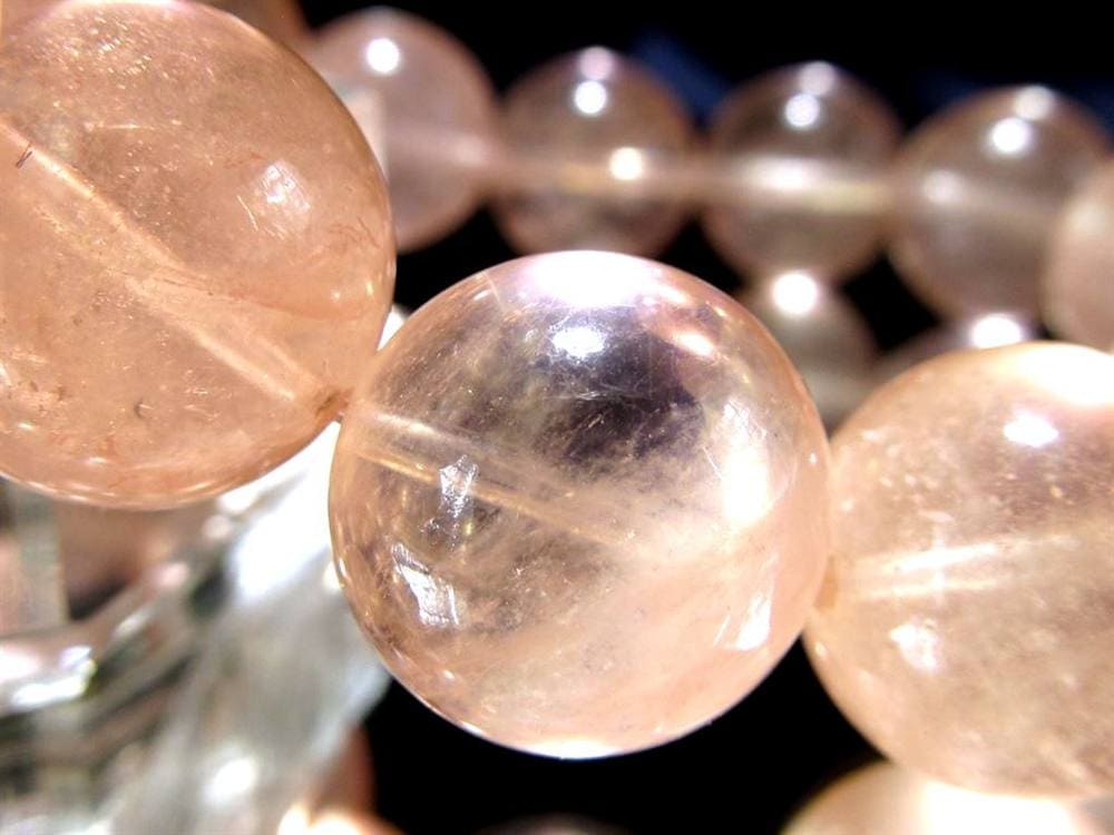 モルガナイト ピンクアクアマリン ブレスレット モルガン石 透明