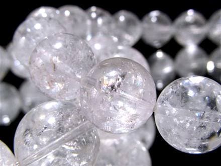 アイリス クォーツ レインボークォーツ 虹入り 水晶 ブレスレット