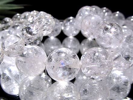 アイリス クォーツ レインボークォーツ 虹入り 水晶 ブレスレット