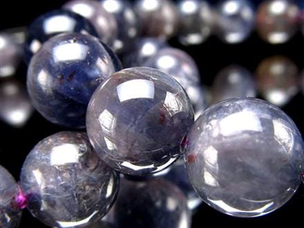 アイオライト きんせい石 ブレスレット Iolite 菫青石
