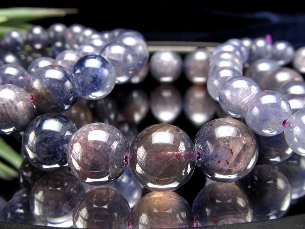 アイオライト きんせい石 ブレスレット Iolite 菫青石