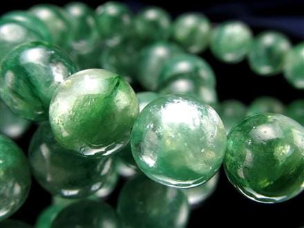 マイカ ブレスレット エメラルドグリーン 雲母 フックサイト