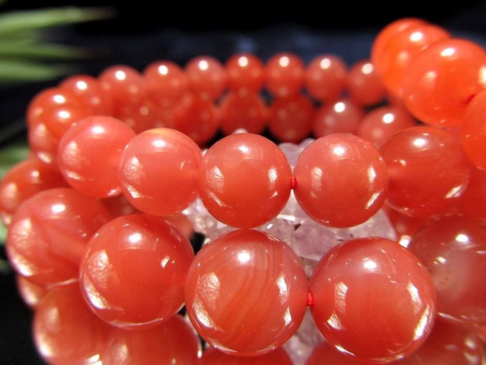 瑪瑙 ブレスレット アゲート 塩源瑪瑙 ソルトソースアゲート