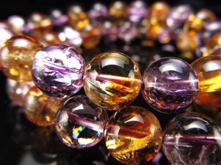 アメジスト シトリン ブレスレット アイリス ファントム