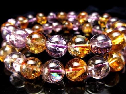 アメジスト シトリン ブレスレット アイリス ファントム