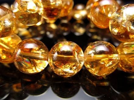 シトリン ブレスレット アイリス 黄水晶 11月の誕生石
