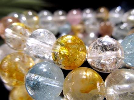 トパーズ 黄玉 ブレスレット ライモナイト カラーレストパーズ