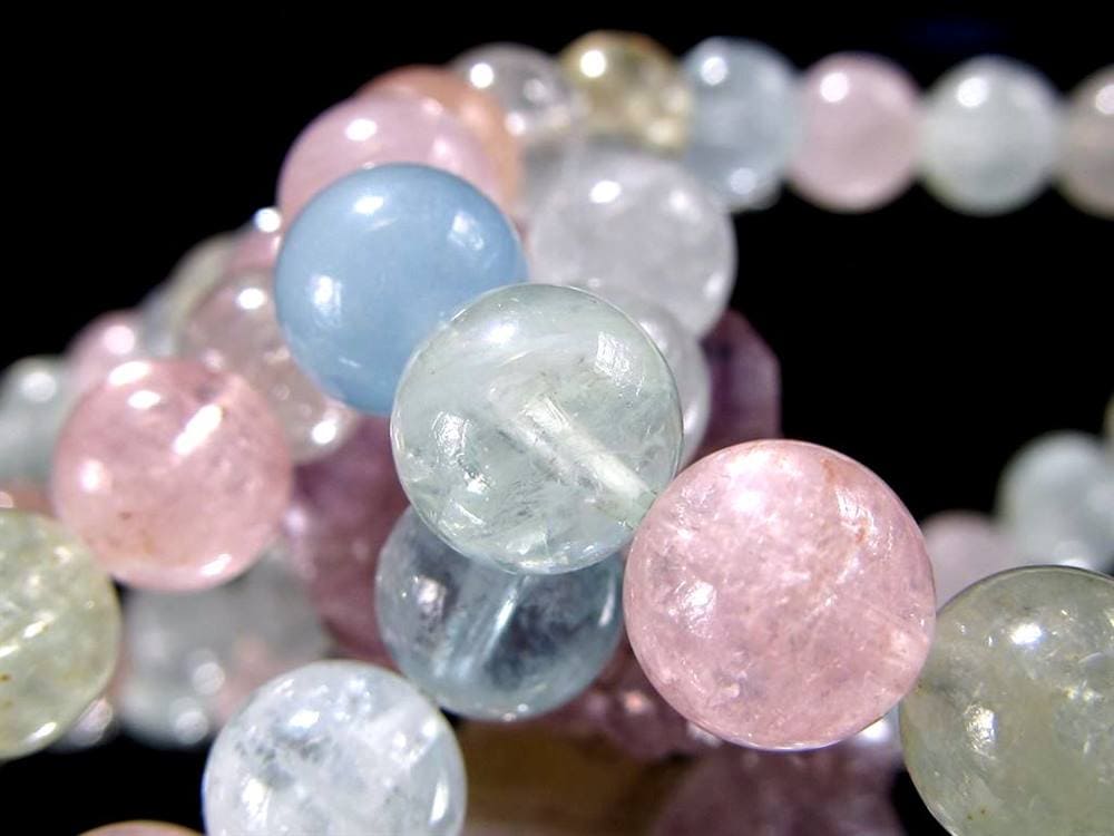 ベリル 緑柱石 ブレスレット beryl アクアマリン