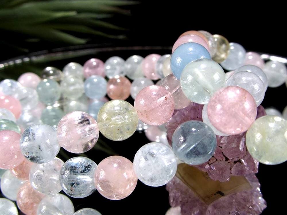 ベリル 緑柱石 ブレスレット beryl アクアマリン