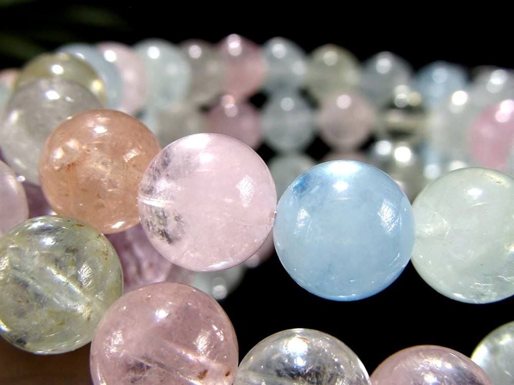 ベリル 緑柱石 ブレスレット beryl アクアマリン