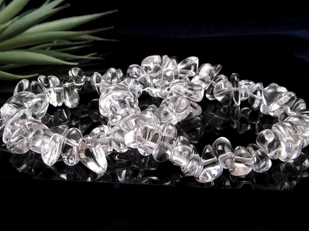 誕生石 水晶 さざれ ブレスレット クリスタル