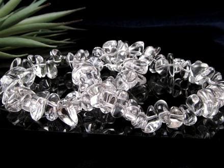 誕生石 水晶 さざれ ブレスレット クリスタル