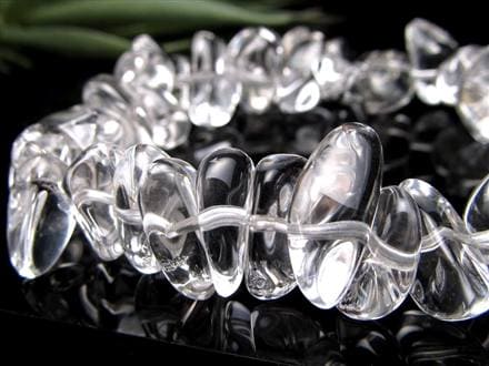 誕生石 水晶 さざれ ブレスレット クリスタル