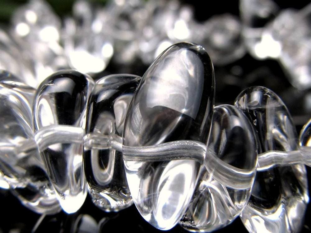 誕生石 水晶 さざれ ブレスレット クリスタル