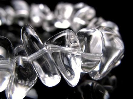 誕生石 水晶 さざれ ブレスレット クリスタル