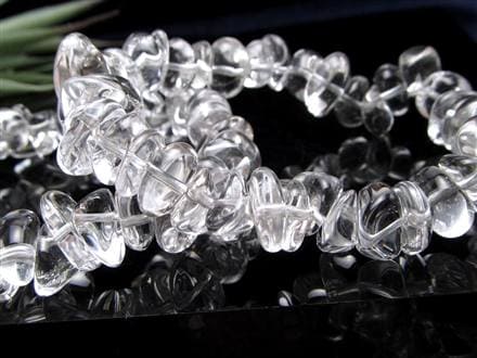 誕生石 水晶 さざれ ブレスレット クリスタル