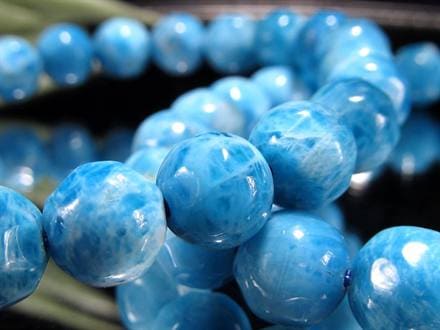 アパタイト 燐灰石 ブレスレット ブルー Apatite