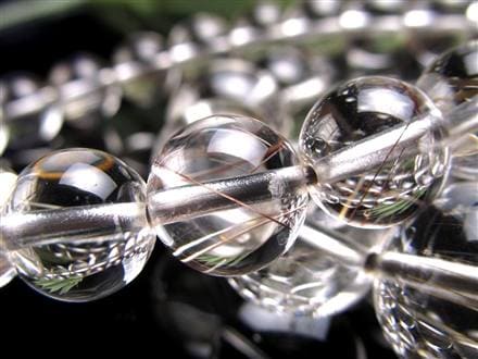 ルチルクォーツ シルバールチル ブレスレット ルチレイテッドクォーツ 金紅石