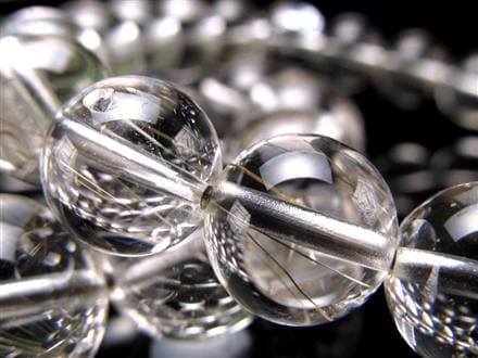 ルチルクォーツ シルバールチル ブレスレット ルチレイテッドクォーツ 金紅石