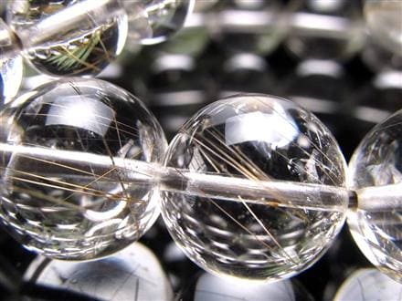 ルチルクォーツ シルバールチル ブレスレット ルチレイテッドクォーツ 金紅石