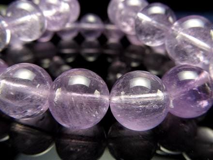 ラベンダーフローライト 蛍石 ブレスレット パープルフローライト ふろーらいと