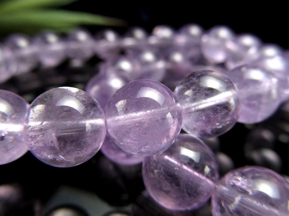 ラベンダーフローライト 蛍石 ブレスレット パープルフローライト ふろーらいと