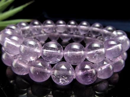 ラベンダーフローライト 蛍石 ブレスレット パープルフローライト ふろーらいと