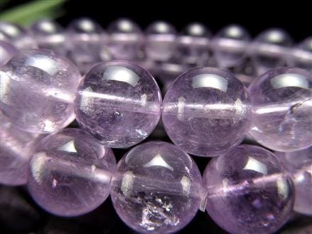 ラベンダーフローライト 蛍石 ブレスレット パープルフローライト ふろーらいと