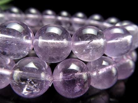 ラベンダーフローライト 蛍石 ブレスレット パープルフローライト ふろーらいと