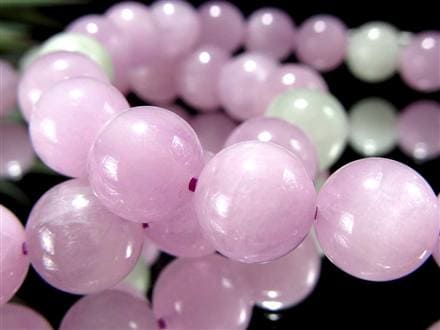 クンツァイト ブレスレット リチア輝石 キャッツアイ 天然石