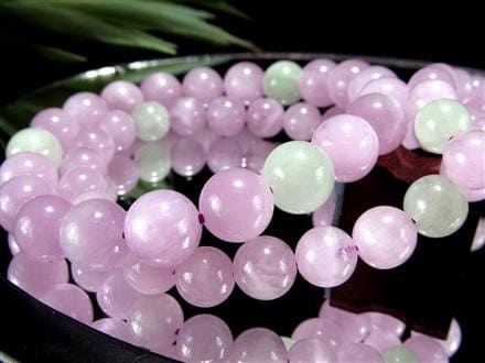 クンツァイト ブレスレット リチア輝石 キャッツアイ 天然石