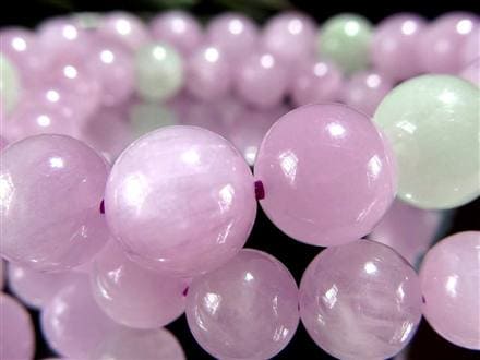 クンツァイト ブレスレット リチア輝石 キャッツアイ 天然石