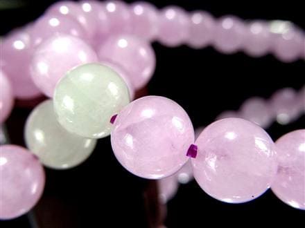 クンツァイト ブレスレット リチア輝石 キャッツアイ 天然石