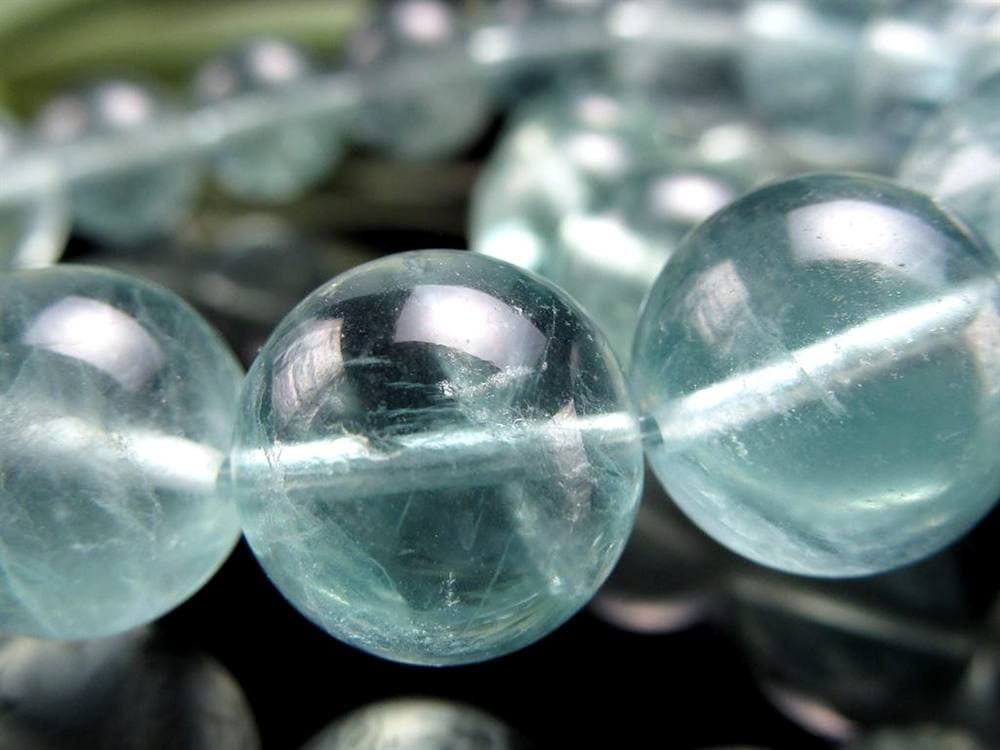 フローライト 蛍石 ブレスレット グリーン Fluorite