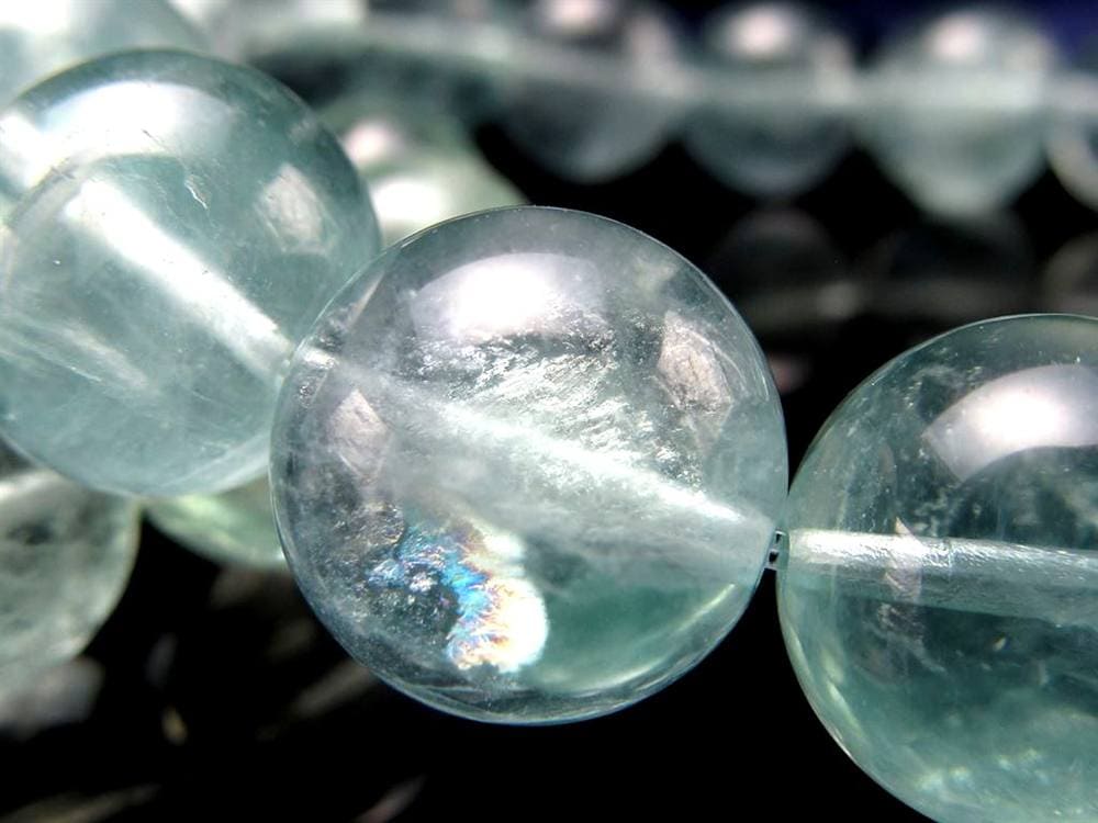 フローライト 蛍石 ブレスレット グリーン Fluorite