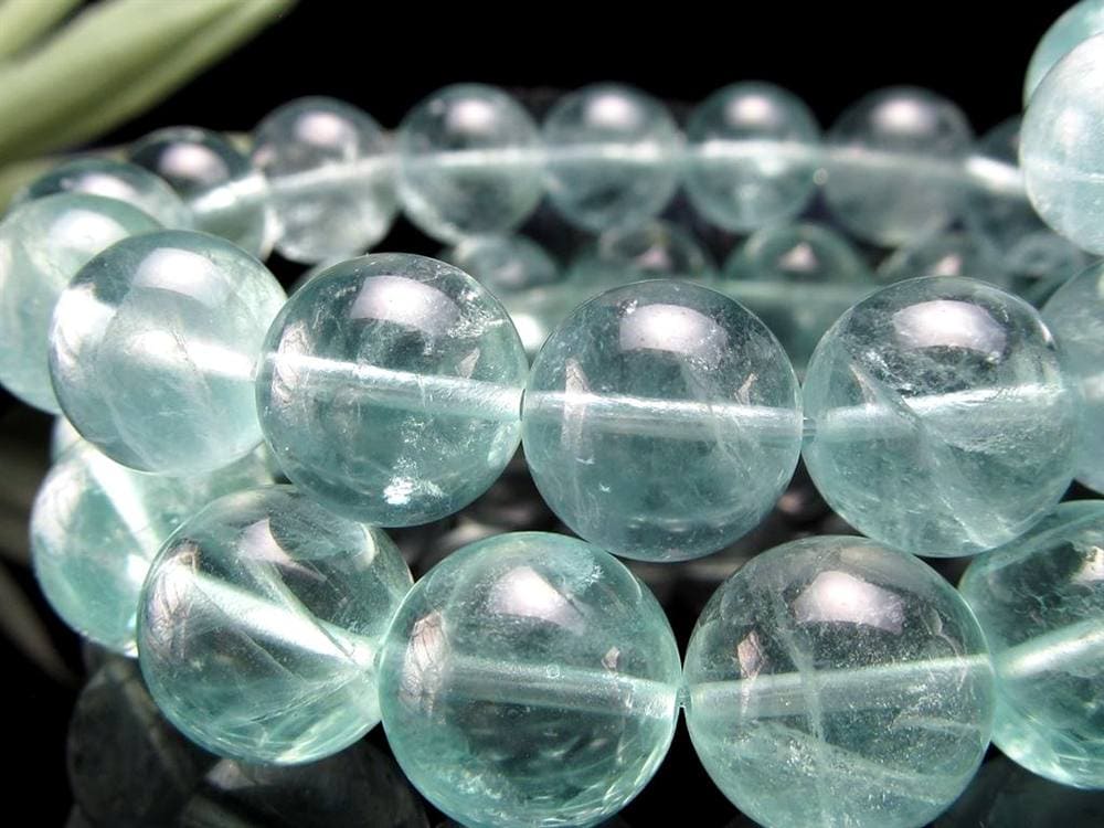 フローライト 蛍石 ブレスレット グリーン Fluorite