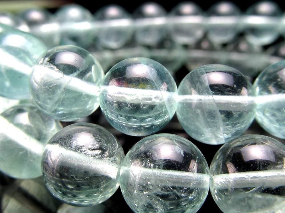 フローライト 蛍石 ブレスレット グリーン Fluorite