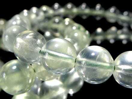 プレナイト ぶどう石 ブレスレット グリーン ヒーリング