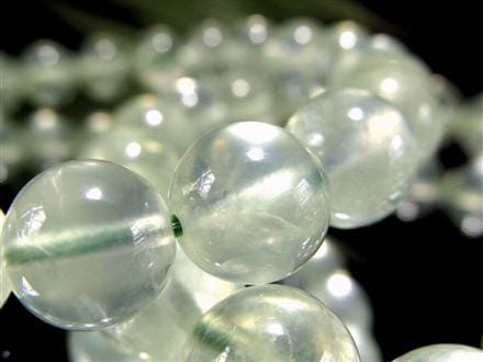 プレナイト ぶどう石 ブレスレット グリーン ヒーリング