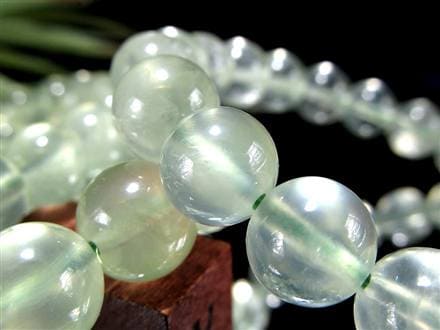 プレナイト ぶどう石 ブレスレット グリーン ヒーリング