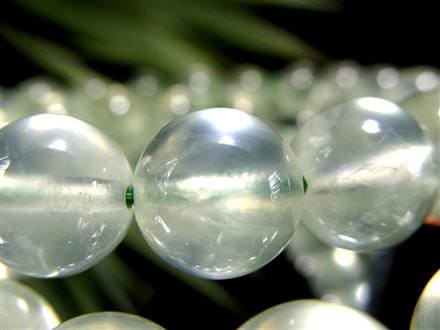 プレナイト ぶどう石 ブレスレット グリーン ヒーリング